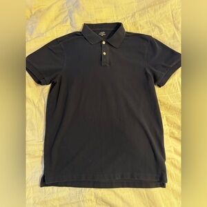 J. Crew Flex Pique Polo - navy